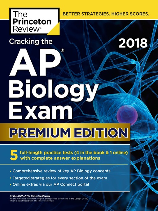 Title details for Cracking the AP Biology Exam 2018, Premium Edition by Princeton Review - Available